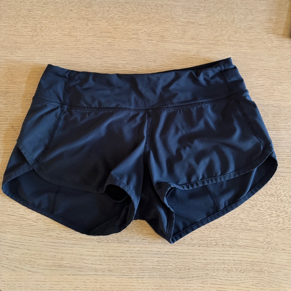 Lululemon Speed Shorts in Black